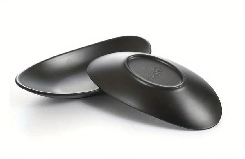 Midnight Oval  Black Ring & Jewellery Dish Tray