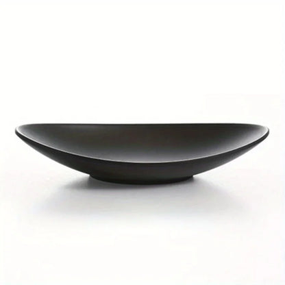 Midnight Oval  Black Ring & Jewellery Dish Tray