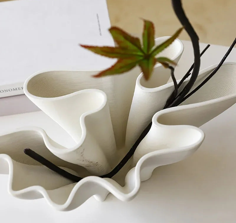 Organic Shaped Ceramic Vase