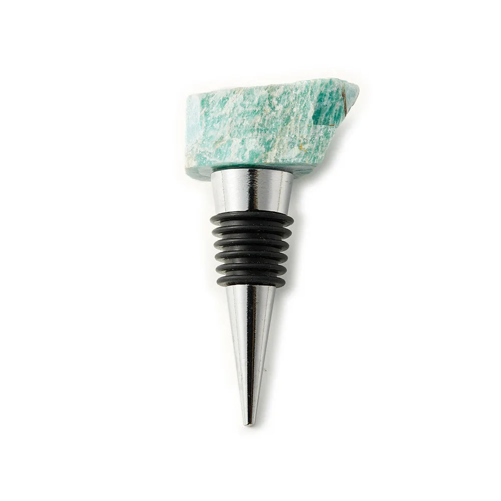 The Gem Stopper Irregular Quartz Crystal Wine Cork for Bars & Gifts