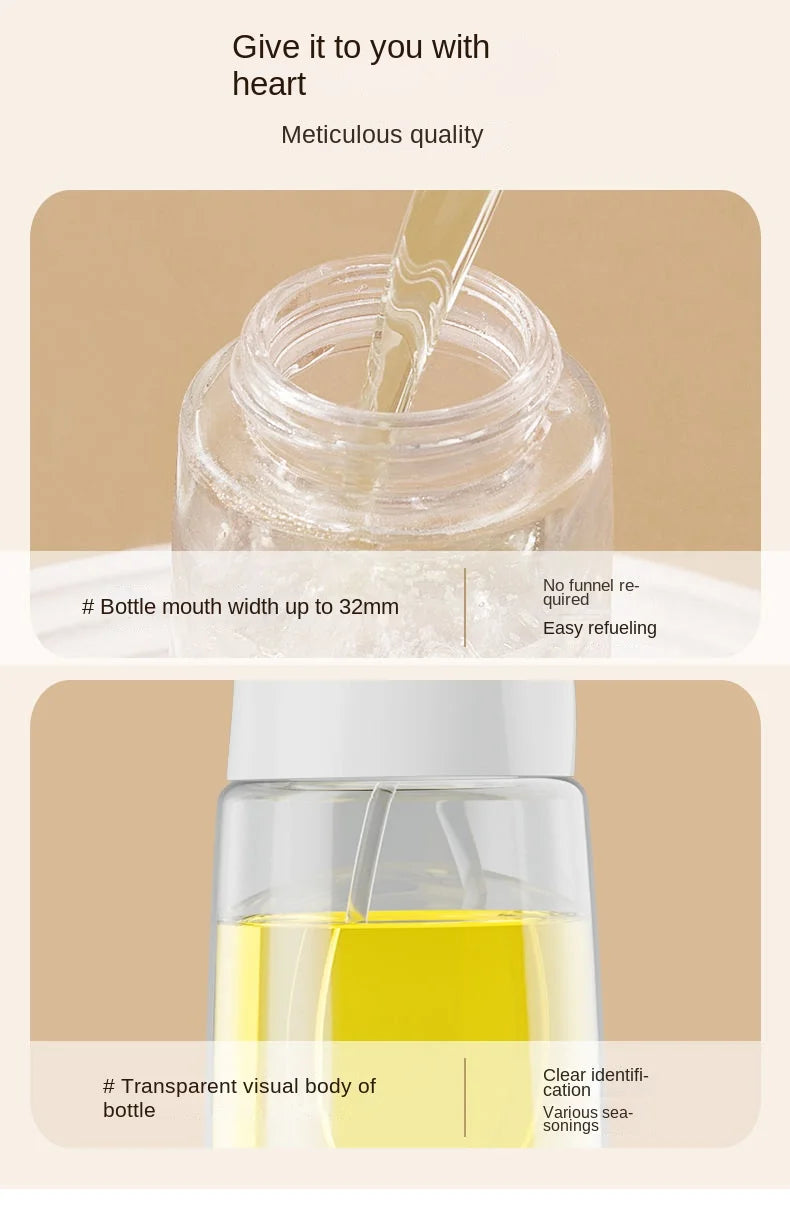 AeroMist Refillable Olive Oil Sprayer for Kitchen & Grill