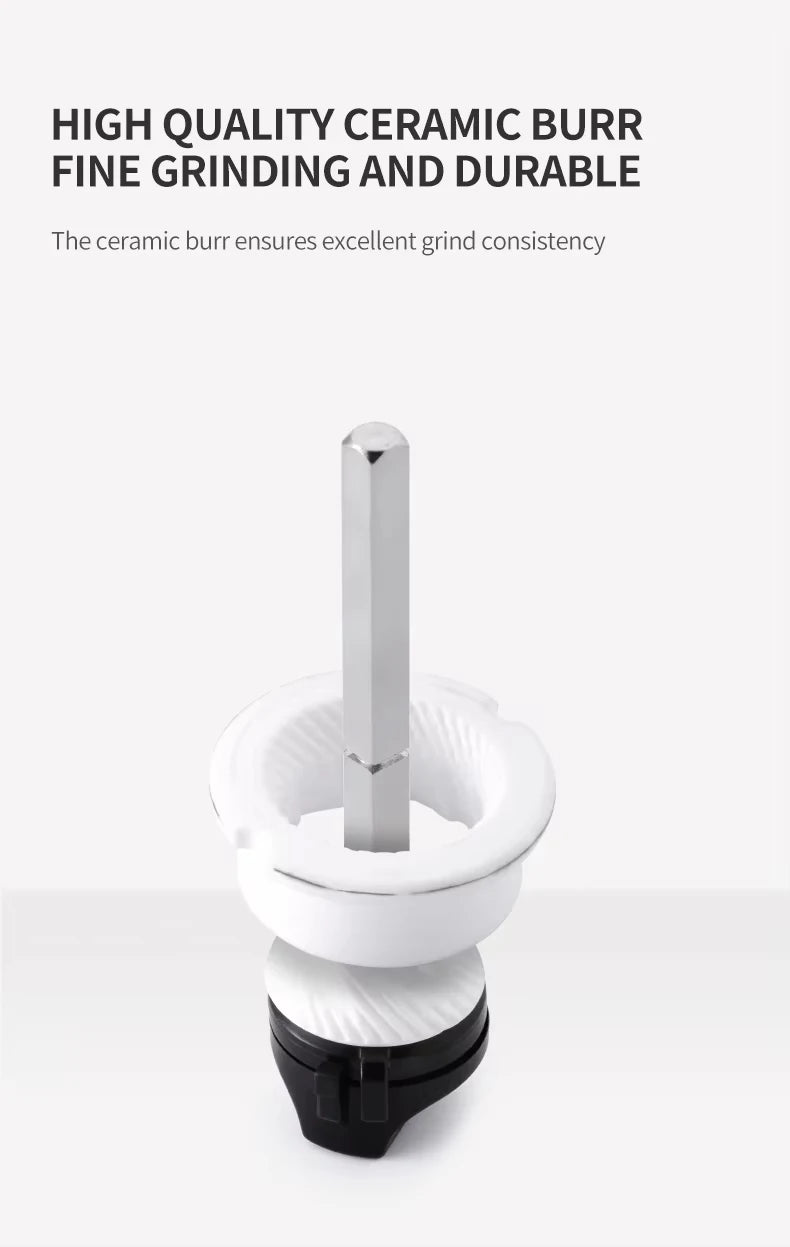 Luxe Electric Seasoning Set – Sleek Salt & Pepper Grinders with Charging Base