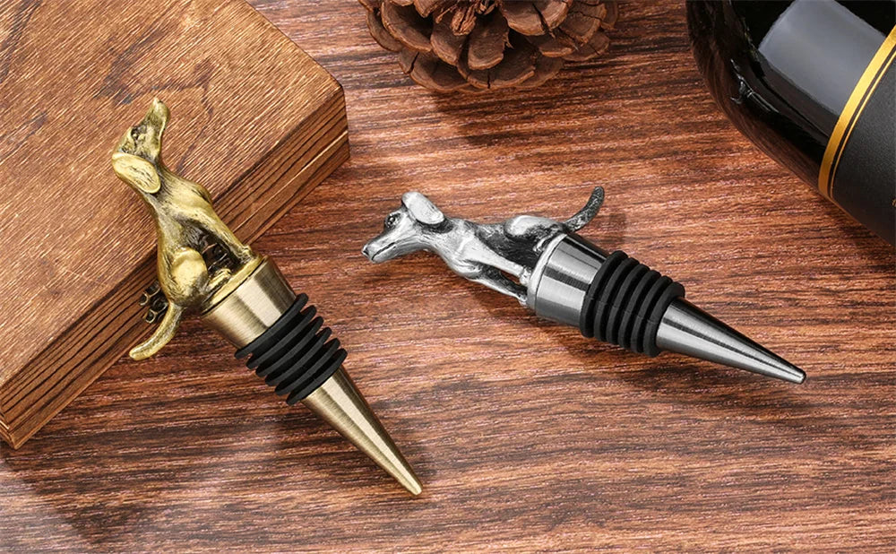 Paws & Pour  Luxury Pet Bottle Stoppers for Wine Lovers