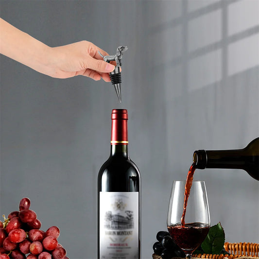 Paws & Pour  Luxury Pet Bottle Stoppers for Wine Lovers