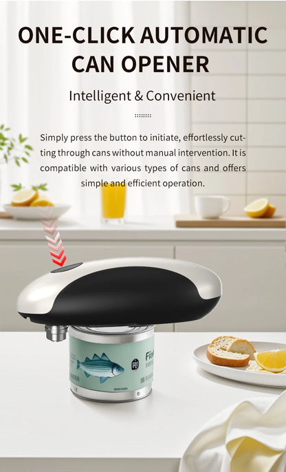 Effortless Edge  Automatic Can Opener with USB Charging