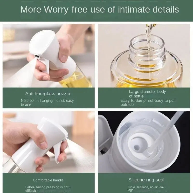 AeroMist Refillable Olive Oil Sprayer for Kitchen & Grill