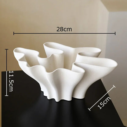 Organic Shaped Ceramic Vase
