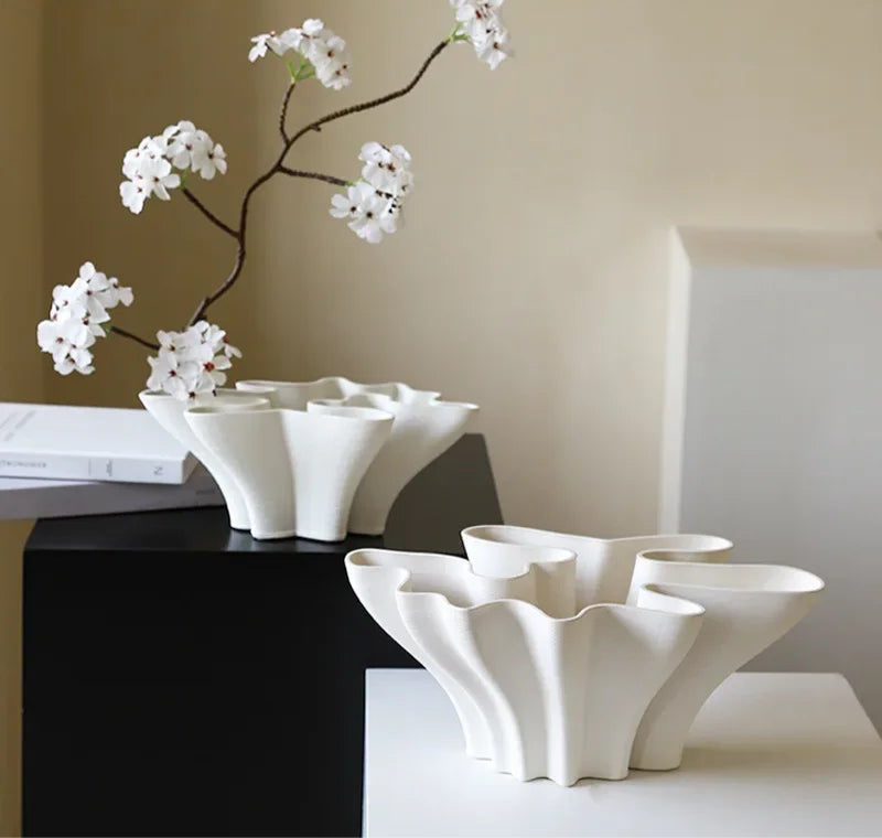 Organic Shaped Ceramic Vase