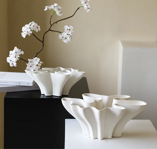 Organic Shaped Ceramic Vase