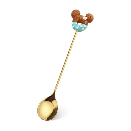 Artisan Sweet Treat Spoons Rainbow Dessert Fork & Spoon Gift Set