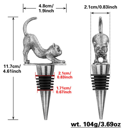 Paws & Pour  Luxury Pet Bottle Stoppers for Wine Lovers